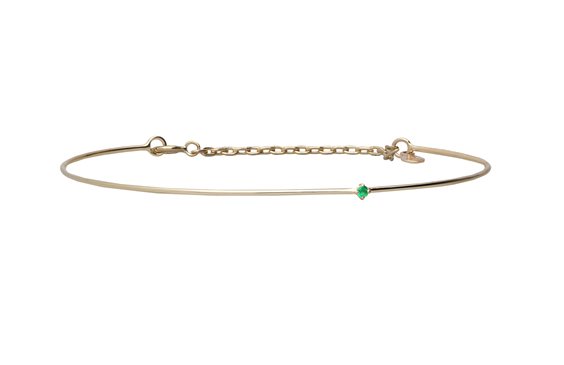 Pulsera Rubinia Mujer in Oro amarillo Smeraldo 0.02 Ct BR355GSM-M - BR355GSM-M